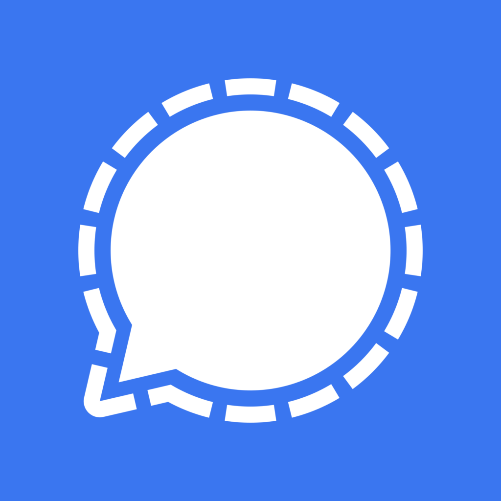 Logo des sicheren Messengers Signal